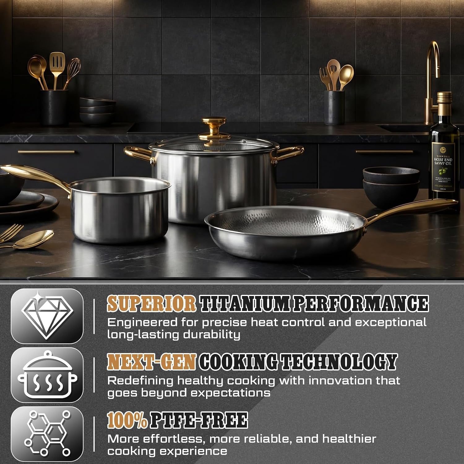 titanium-pots-and-pans-set-6-pcs-essential-cookware-set-titanium-pans-for-cooking-with-lids-spoon-spatula-triply-titanium-no-coating-for-induction-cooktops-safe-up-to-1000-f