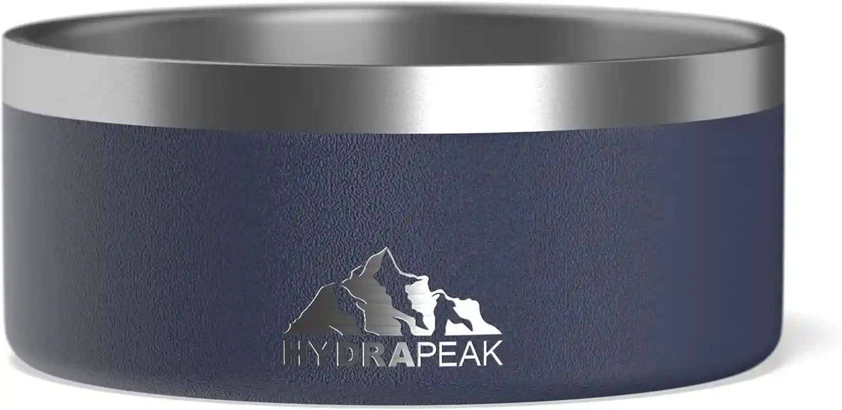 hydrapeak-dog-bowl-non-slip-stainless-steel-water-and-food-dish-large-sized-and-small-dogs-32oz-64oz-multiple-sizes-4-cup-white