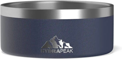 Hydrapeak Dog Bowl; Non Slip Stainless Steel; Water and Food Dish; Large Sized and Small Dogs; 32Oz 64Oz; Multiple Sizes; 4 Cup | White11