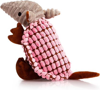 Hollypet Plush Squeaky Armadillo Chew Dog Toy for Small Medium, 8" | Cute Stuffed Armadillo Toy with Unique Grunt Squeaker & Textured Fabric for Teeth Cleaning. Great for Small & Medium Dogs32