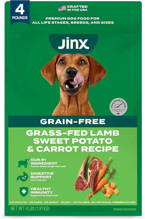 Jinx Grain Free Dry Dog Food - Real Salmon, Sweet Potato & Carrot, 4Lb | Premium Kibble for Digestive Support & Healthy Immunity - No Fillers, All Lifestages (Puppy, Adult & Senior), Breeds & Sizes19