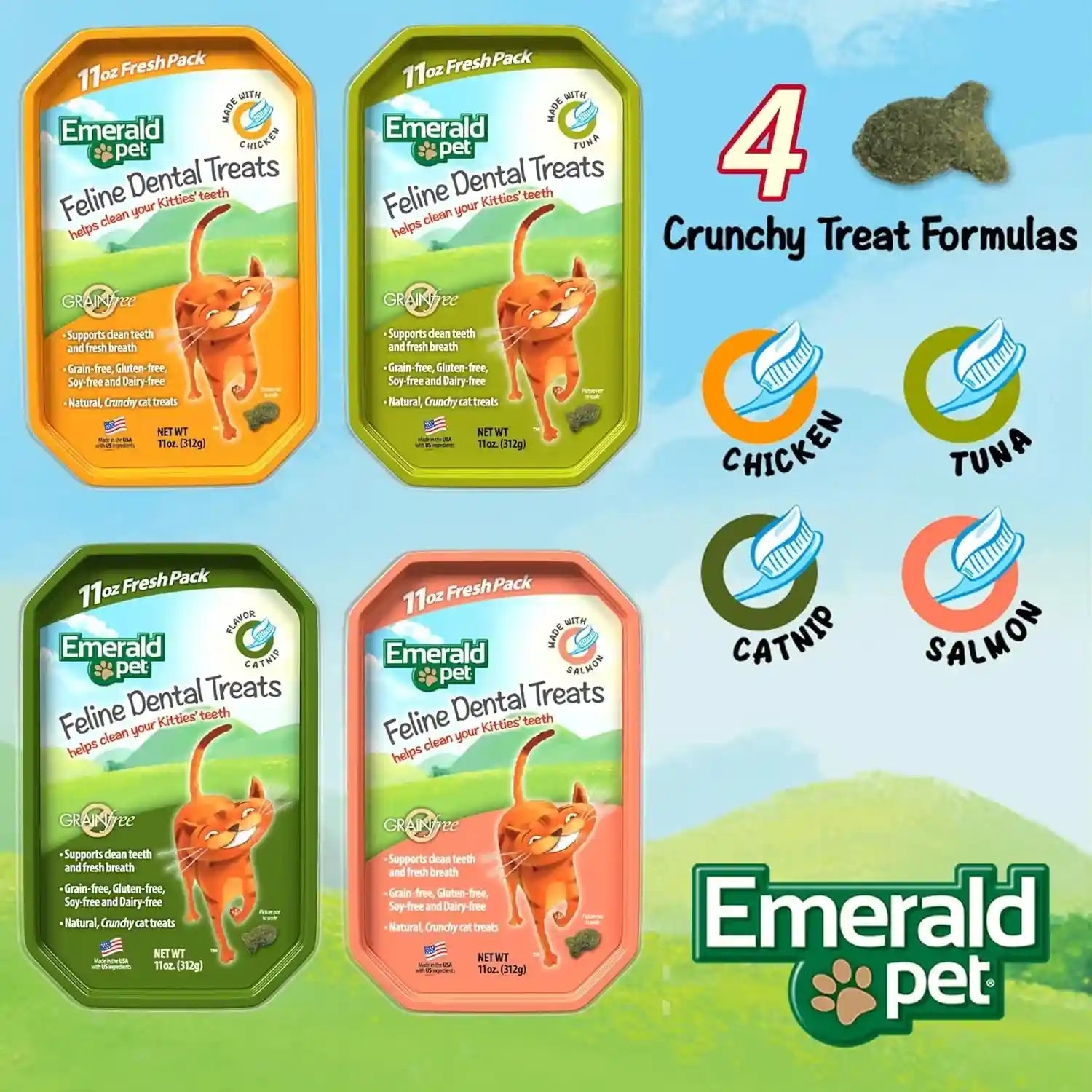 emerald-pet-grain-free-cat-dental-treats-with-salmon-crunchy-natural-dental-treats-for-cats-to-clean-teeth-freshen-breath-and-reduce-plaque-tartar-11-oz-tub
