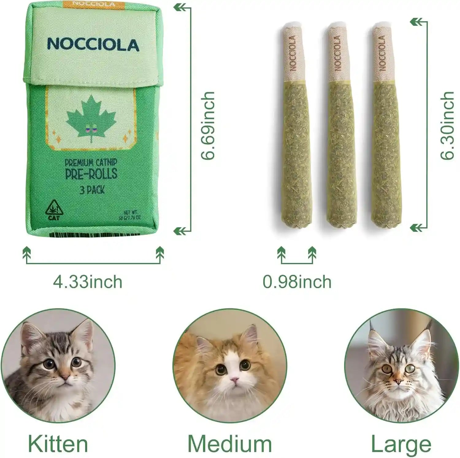 nocciola-3-pack-catnip-toys-for-cats-funny-cat-toys-filled-with-100-pure-organic-catnip-safe-kitten-teething-chew-and-kicker-toys-stress-relieving-fun-for-indoor-cats