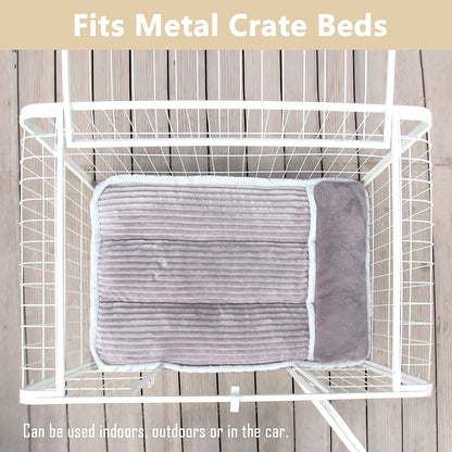 WINDRACING Large Dog Bed with Pillow for Crate Kennel, Sofa Dog Bed, Super Soft Pet Bed for Medium, Jumbo, Furniture4
