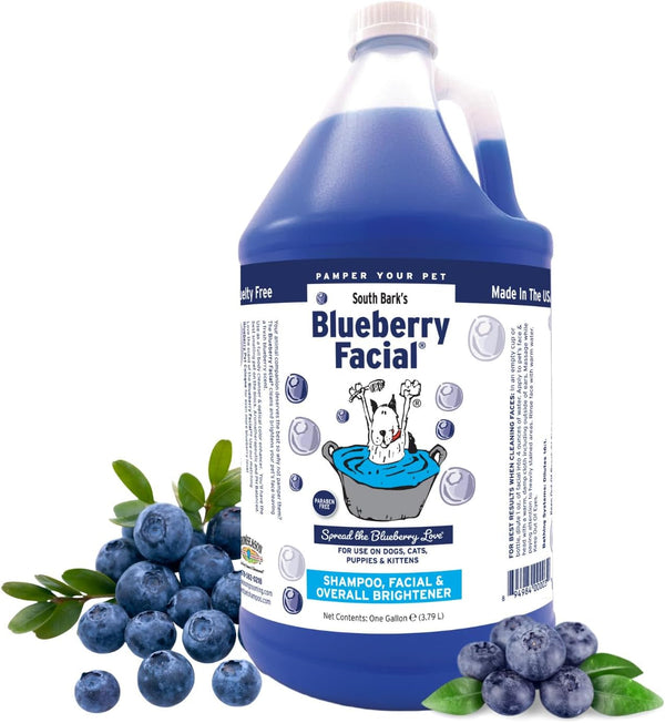 South Bark'S Blueberry Facial® Pet Shampoo 12 Oz. | Brightener & Tear Stain Remover | Long-Lasting Odor Eliminator | Cruelty-Free | Paraben-Free | Made in the USA8
