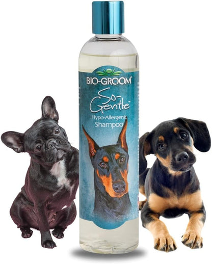 Bio-Groom So-Gentle Hypoallergenic Dog Shampoo - Tearless, Cat & Dog Bathing Supplies, Puppy Shampoo for Gentle Skin, Cruelty-Free, Made in USA, Tear-Free Dog Products - 1 Gallon8