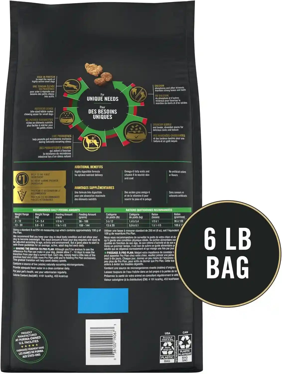 purina-pro-plan-small-breed-dry-dog-food-shredded-blend-beef-and-rice-formula-with-guaranteed-live-probiotics-6-lb-bag