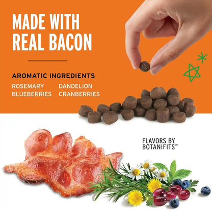 Pet Botanics 20 Oz. Pouch Training Rewards Soft & Chewy, Bacon Flavor, with 500 Treats per Bag, the Choice of Top Trainers3