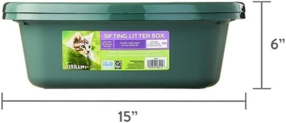 Vibrant_Life Sifting Cat- Litter Box, 3-Piece Set - (1 Count)5