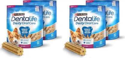 Dentalife Daily Oral Care Dog Treats for Small and Medium Dogs, Chewy Dental Treat to Freshen Breath and Fight Tartar, Chicken Flavor - 40 Ct. Pouch13