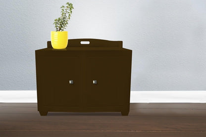 Furhaven Classic Hidden Litter Box Storage Container Cabinet - Espresso, One Size3