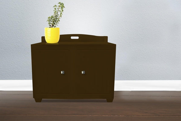 Furhaven Classic Hidden Litter Box Storage Container Cabinet - Espresso, One Size3