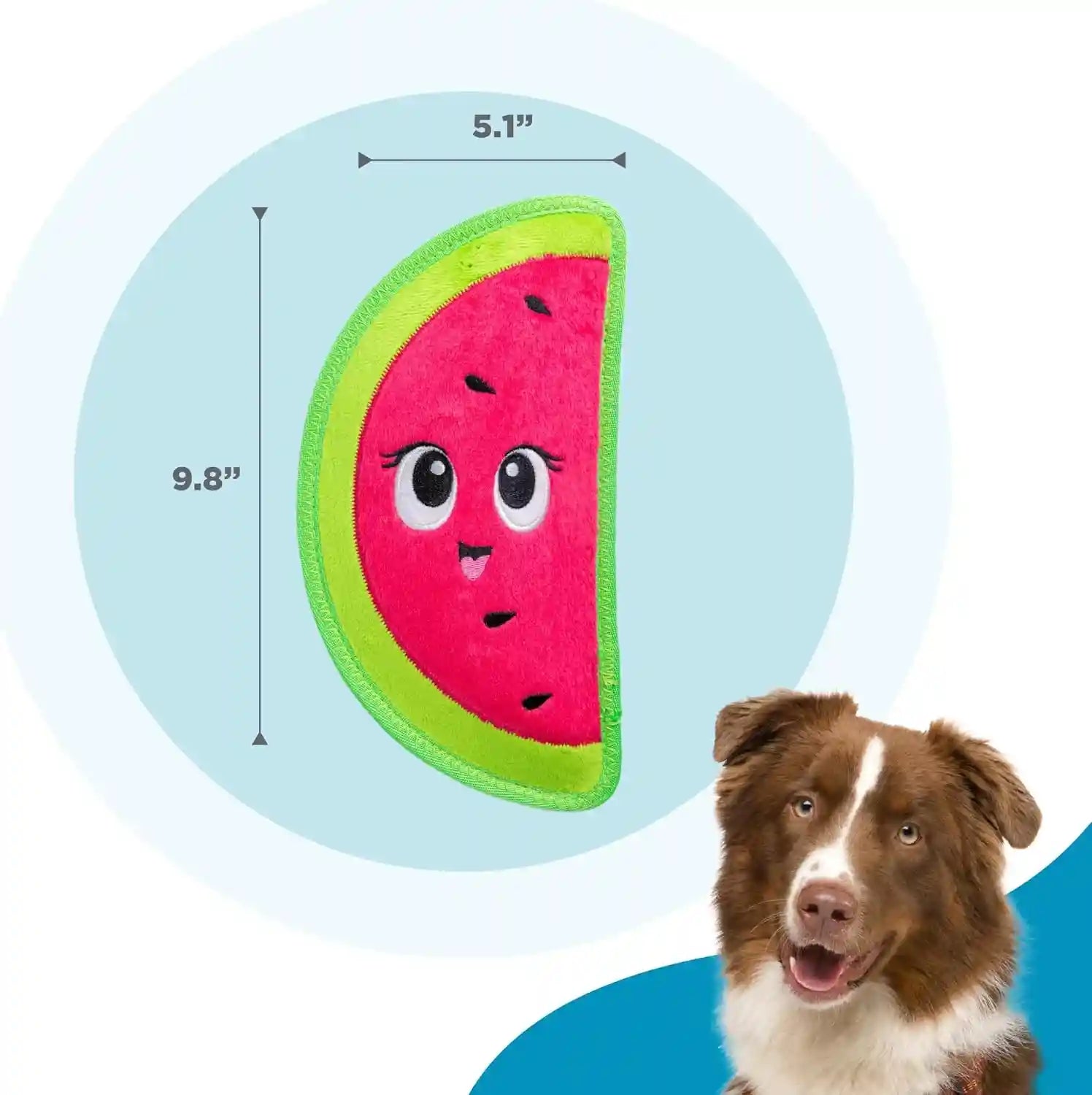 outward-hound-tough-skinz-durable-squeaky-dog-toy-with-two-tough-layers-watermelon-red-medium