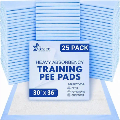 GREEN LIFESTYLE Washable Pee Pads for Dogs - Waterproof Reusable Puppy Pads with Anti-Slip Backing, Pet Training Pad for Puppy Playpen, Crate, Whelping Box, Potty Training (Pack of 6 - 30X34)11