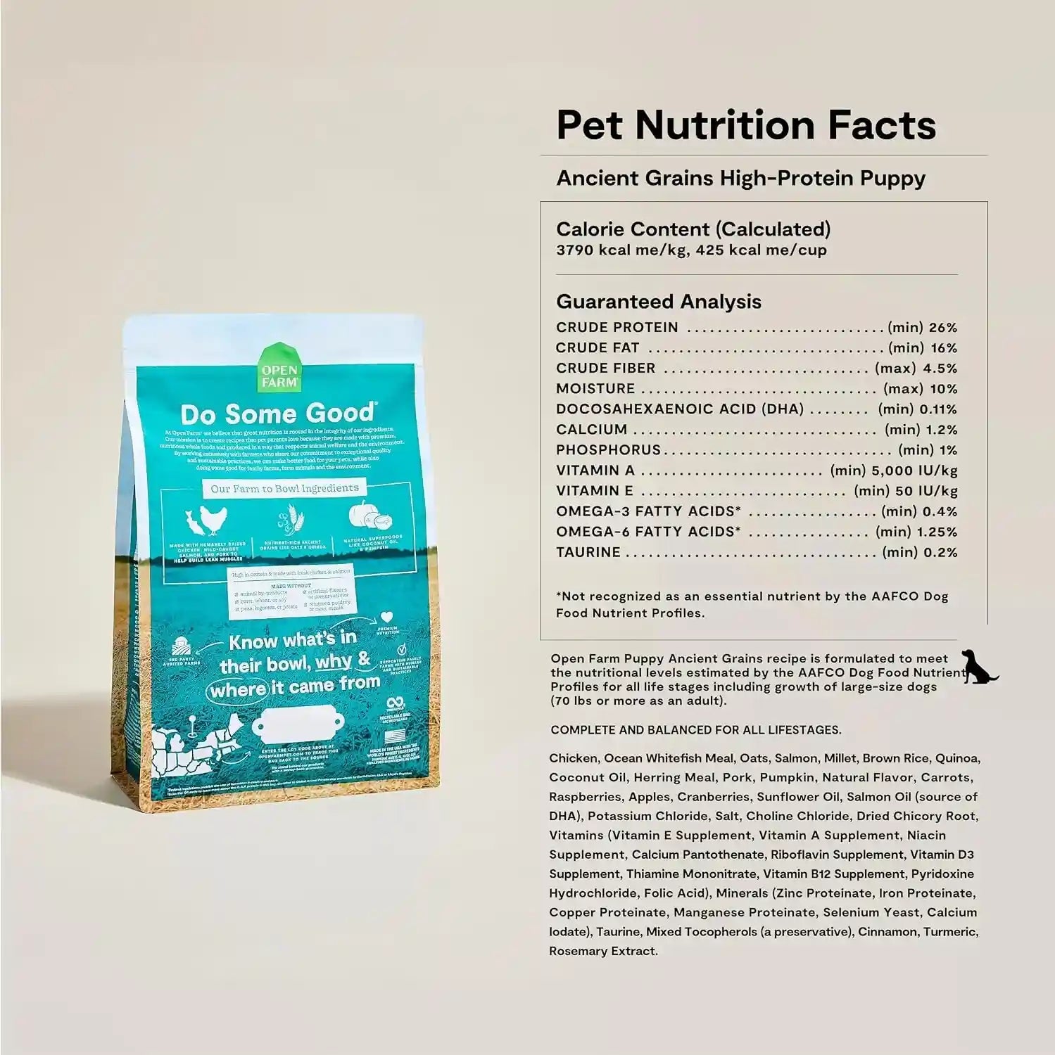 open-farm-ancient-grains-dry-puppy-food-chicken-salmon-kibble-4lb-bag-all-puppies-all-breed-sizes-protein-rich-nutrient-dense-100-traceable-ingredients-non-gmo-fruits-veggies