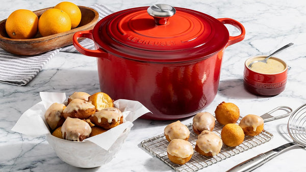 Le Creuset Enameled Cast Iron Signature Deep round Oven, 6.5 Qt., Sea Salt6