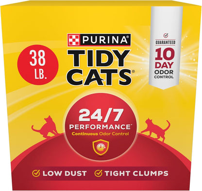 Purina Tidy Cats Clumping Cat Litter Odor Control, 24/7 Performance Multi Cat Litter - 16 Lb. Bag9
