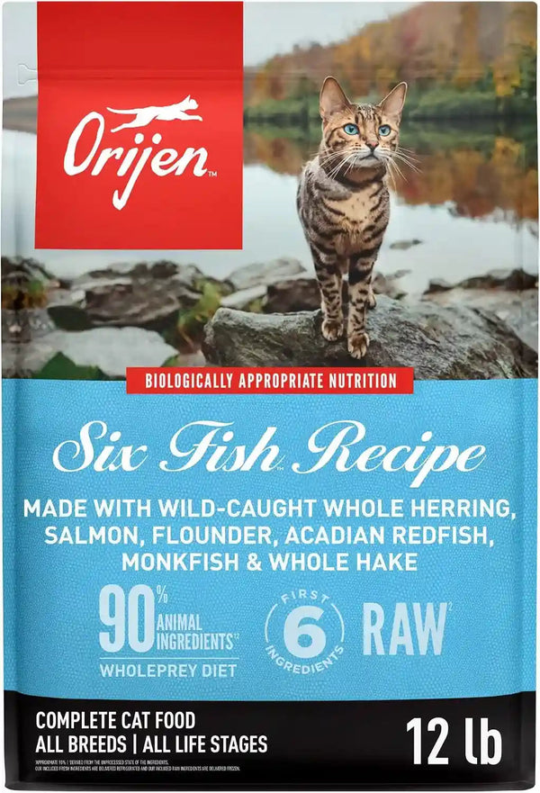 ORIJEN Grain Free WHOLEPREY Dry Cat Food Original Recipe 4Lb. Bag | 90% Animal Ingredients, Freeze Dried, Fresh or Raw Ingredients, High Protein, Heart Health, Free-Run Poultry16