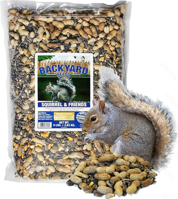 Countrymax Backyard Seeds Squirrel and Friends Wildlife Feed – 20 Lb Non-Gmo Mix for Squirrels, Deer, Birds, Rabbits, Chipmunks & More – All-Natural Backyard Animal Food7
