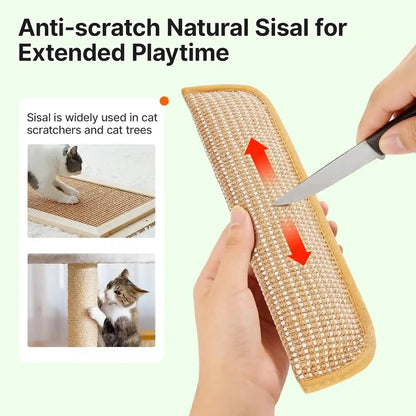 Potaroma Cat Toys Pack of 2 with 6000Mg A+ Organic Catnip, Sisal Material | Indoor Kitten Scratching and Kicker Toys, Drives Bored Cats Crazy with Fun Interactive Chew3