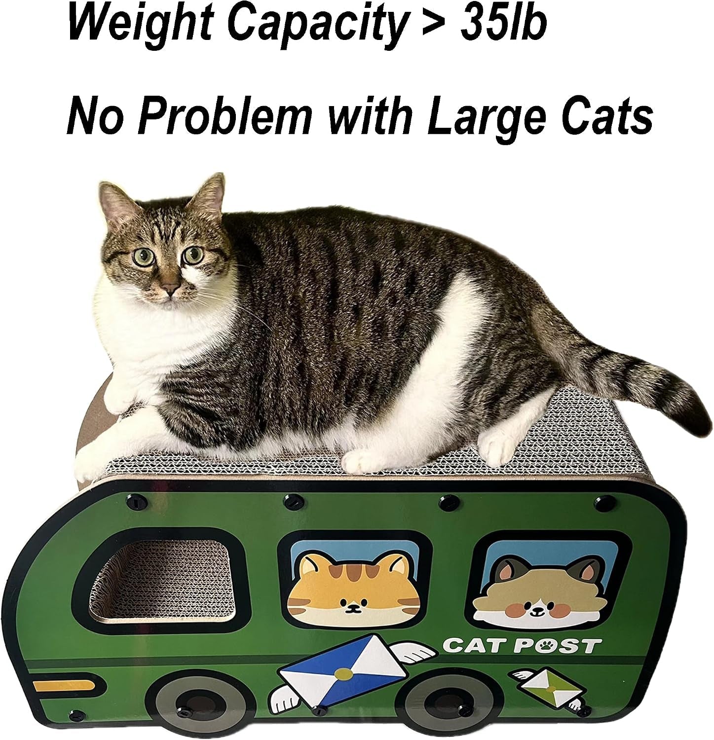 cat-scratching-house-cat-cardboard-house-green-bus-long-scratching-post-9x11-8x22-inches-fun-cube-tunnel-peekaboo-hideaway-for-indoor-cats