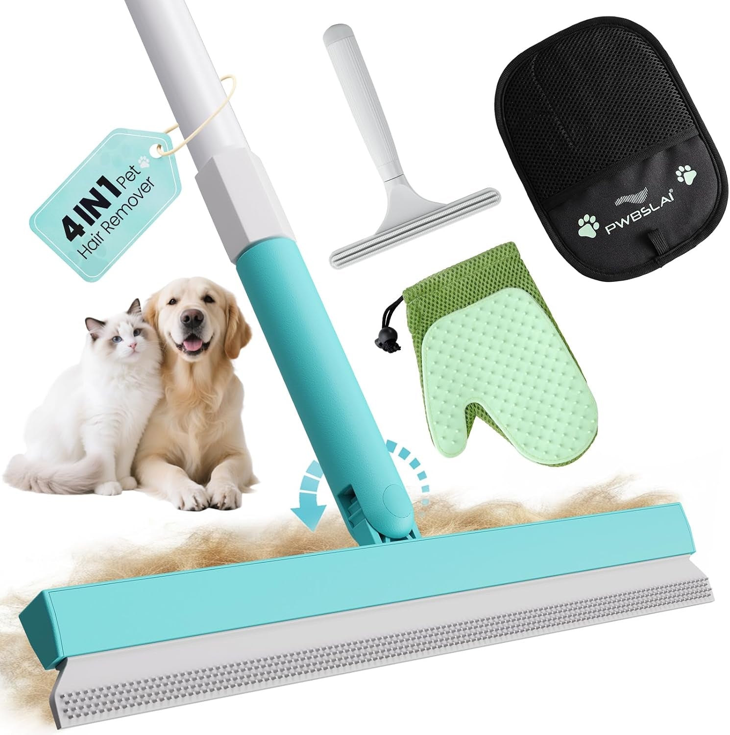 carpet-rake-for-pet-hair-removal-tool-4-in-1-pet-hair-remover-kit-for-dog-cat-fur-remover-contain-60-adjustable-rubber-broom-glove-magic-brush-and-scraper-for-furniture-short-pile-carpets-mats