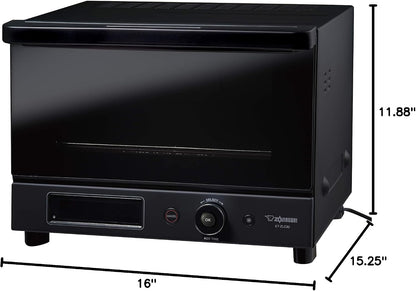 Zojirushi ET-ZLC30 Micom Toaster Oven, Black2