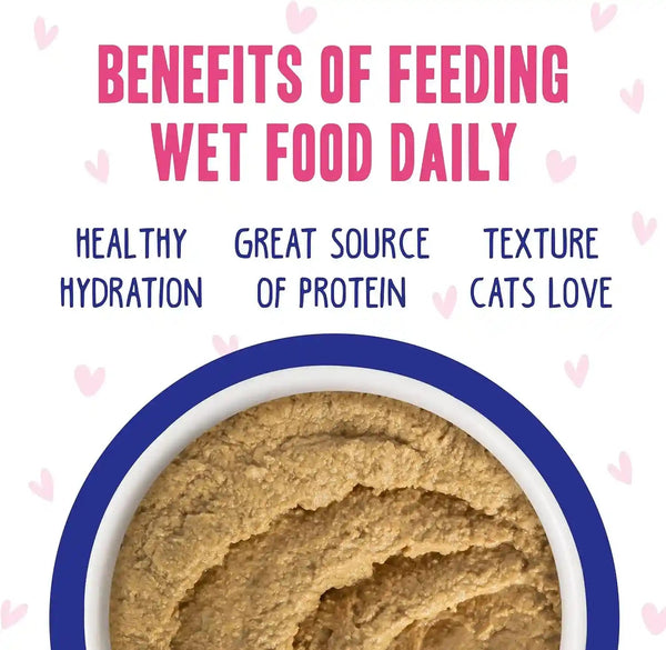 Weruva B.F.F. Play - Best Feline Friend Paté Lovers, Aw Yeah!, Paté Partay! Variety Pack, 3Oz Pouch (Pack of 12)6