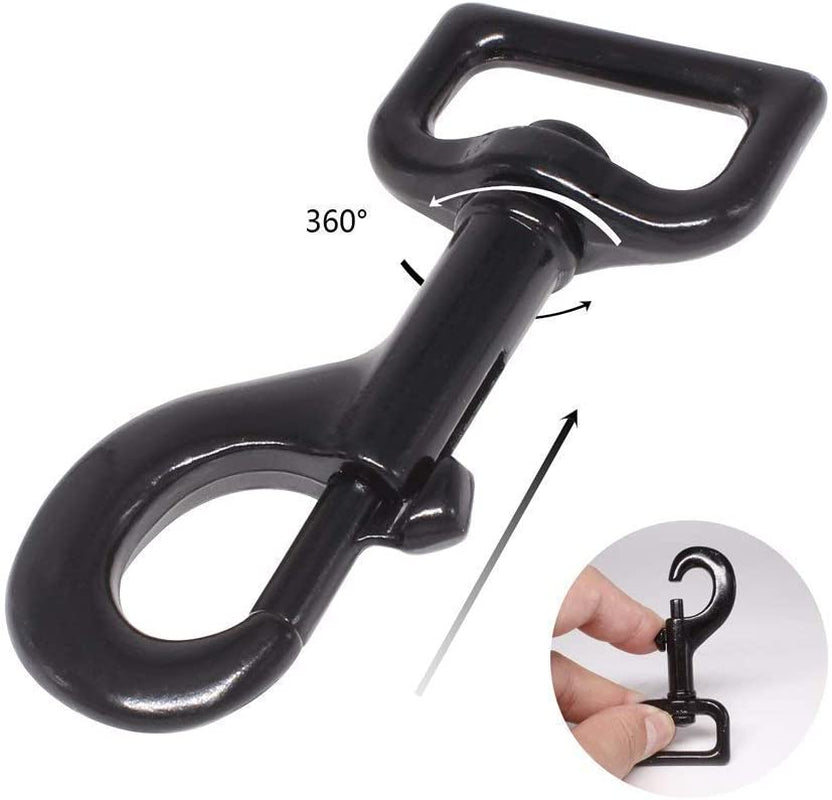heavy-duty-dog-leash-2-handles-by-padded-traffic-handle-for-extra-control-6foot-long-perfect-for-medium-to-large-dogs-6-ft-black