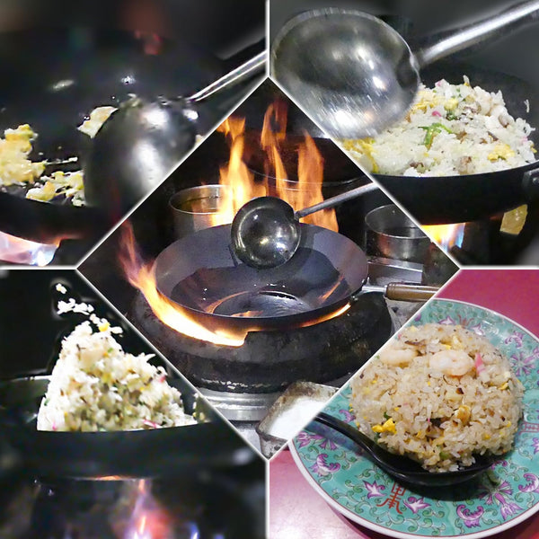燕鉄器 Nitrided Flat-Bottom Wok with Handle, Woks, Stir Fry Pans 12.99 Inch 33Cm8