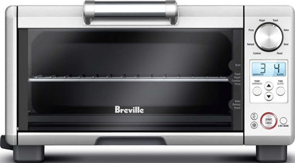 Breville BOV450XL Mini Smart Oven, Brushed Stainless Steel | Evenly Bake, Toast, Broil and More with This Versatile, Space-Saving Countertop Oven and Toaster with 8 Cooking Functions1