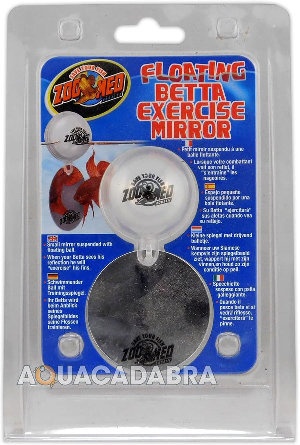Zoo Med Floating Betta Exercise Mirror White 2 Oz.5