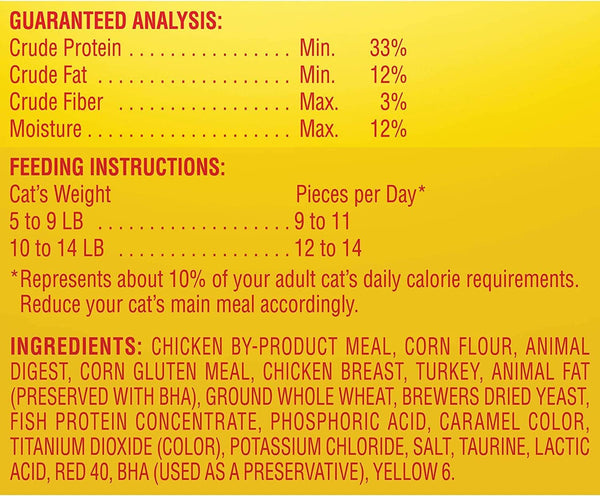 Meow Mix Irresistibles, Soft Cat Treats Made with Real Salmon, 5 Pouches | 3-Oz Bags, Treats Have a Soft, Tender Texture That’S Deliciously Moist, for Training and Everyday Treating5