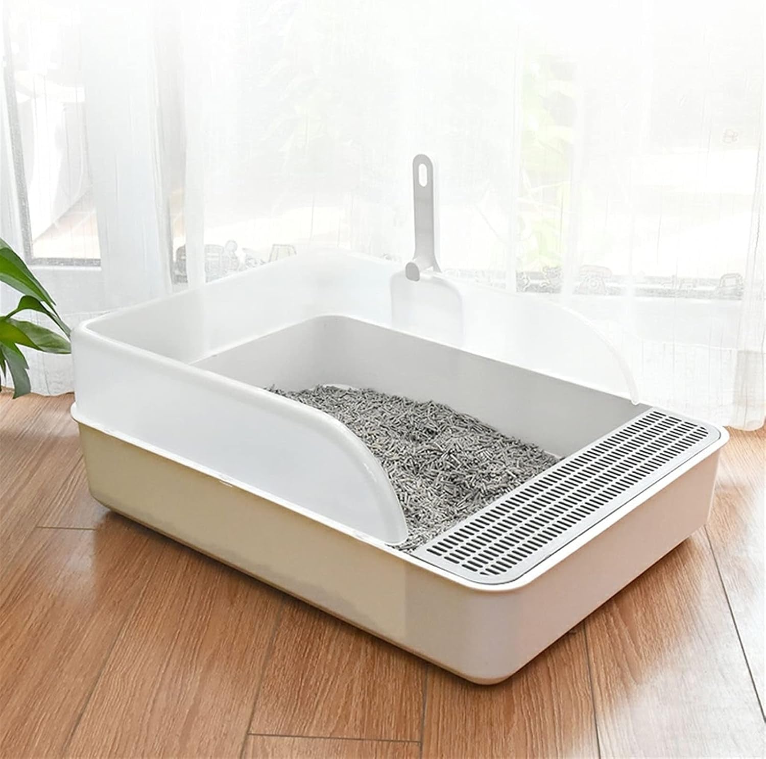 dog-potty-training-toilet-cat-litter-tray-high-fence-proof-toilet-large-open-box-mesh-double-layer-pet-with-shovel-easy-to-clean-supplies