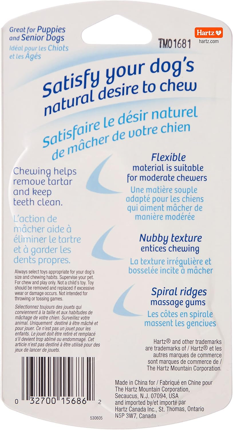 hartz-chew-n-clean-twisty-bone-dog-chew-toy-bacon-scented-for-moderate-chewers-extra-small