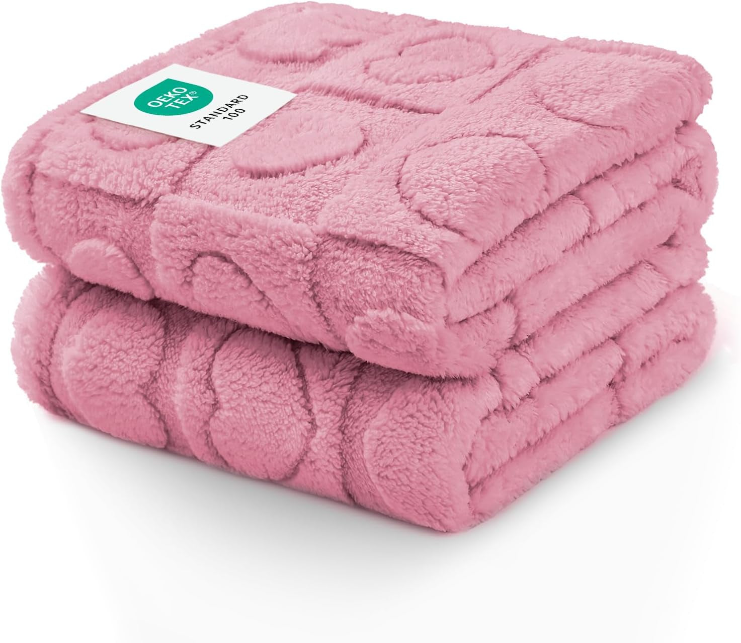 luciphia-small-dog-blanket-washable-pet-bed-cover-soft-fluffy-puppy-blanket-with-premium-fleece-300gsm-cozy-calming-cat-blankets-for-indoor-cats-pink-30x20-inch