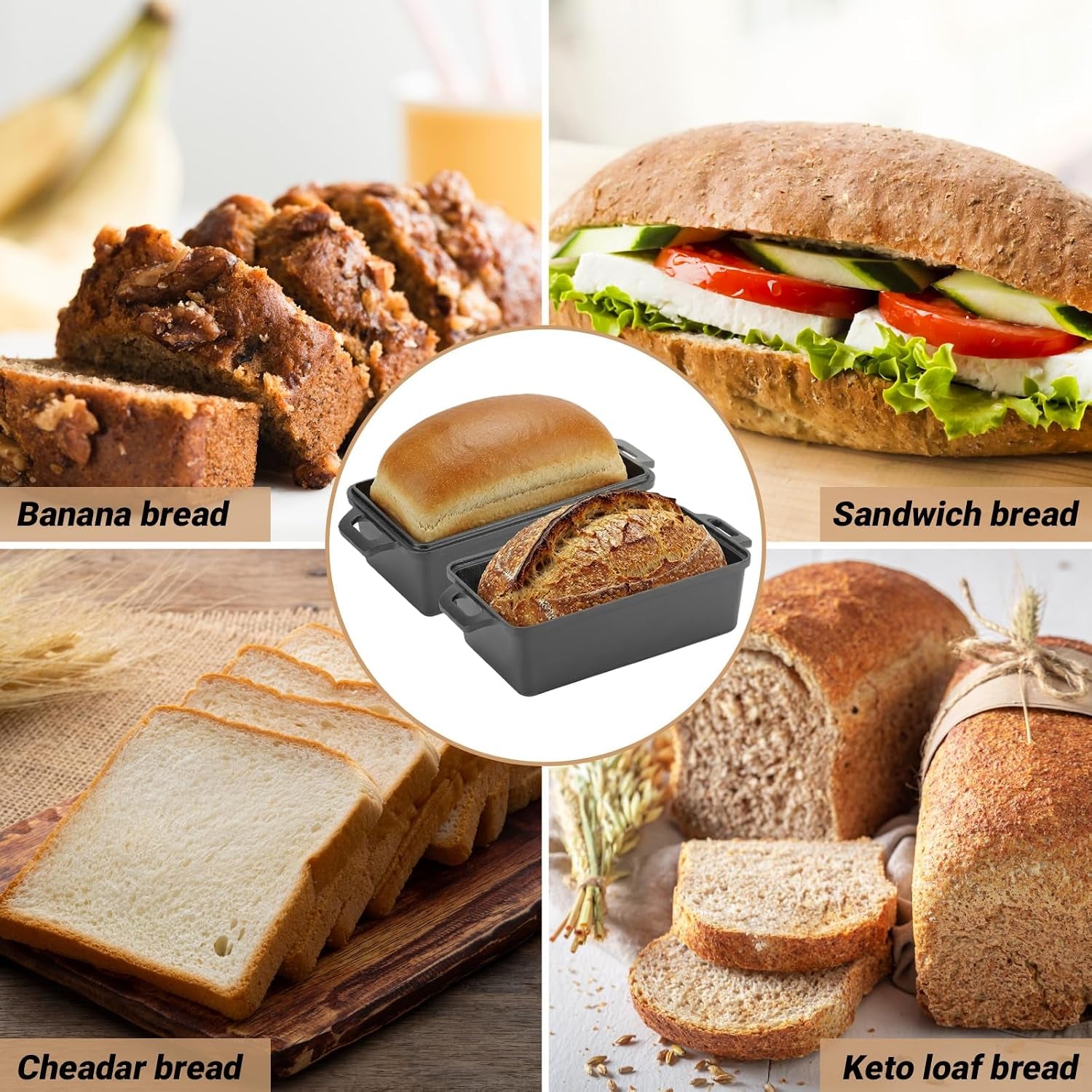 9-5-inch-cast-iron-loaf-pan-with-lid-bread-baking-pan-even-heat-distribution-for-homemade-bread-cake-and-meatloaf-2-piece-set