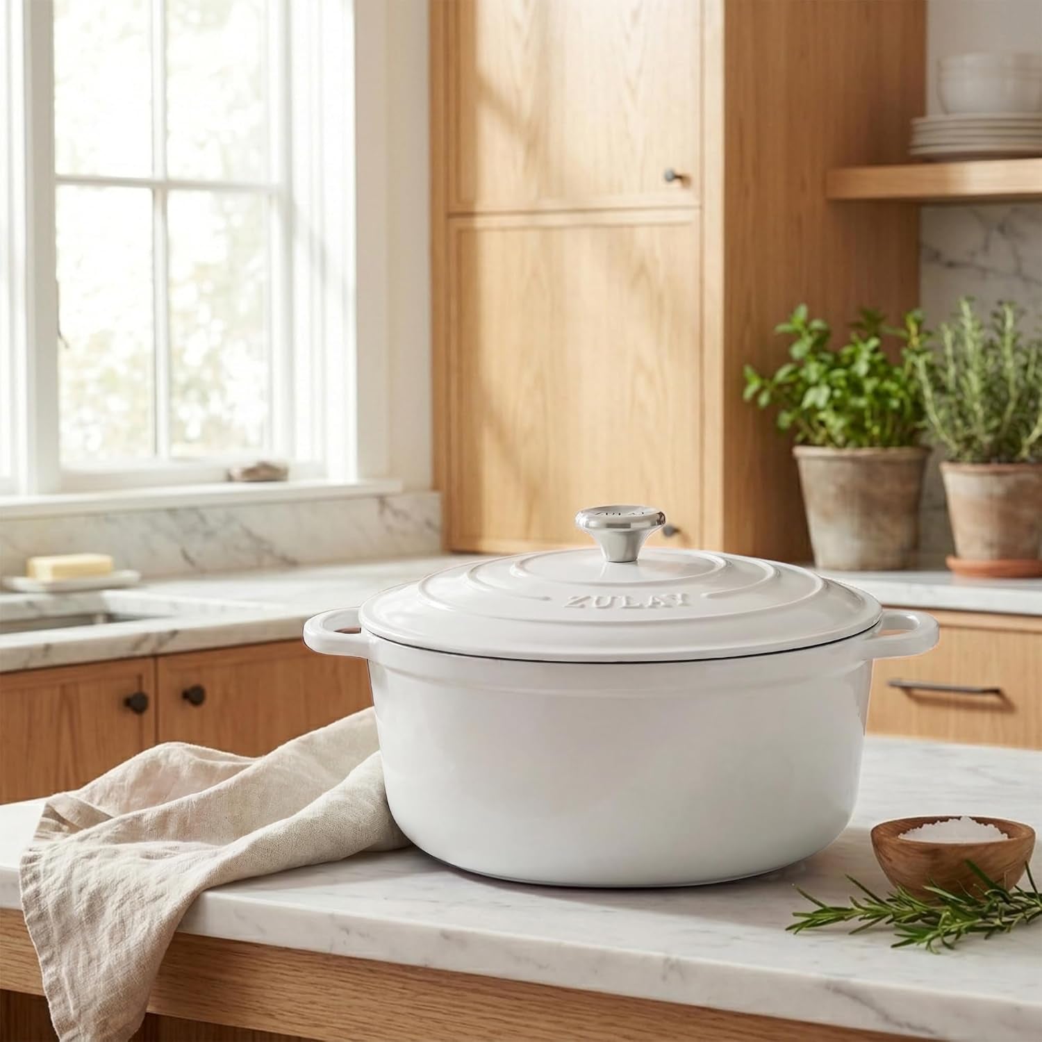 6-4qt-enameled-cast-iron-dutch-oven-pot-with-lid-heavy-duty-soup-pot-for-stews-braising-roasting-sourdough-bread-baking-oven-safe-up-to-500-f-white