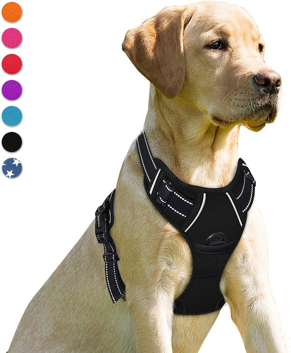 barkbay-no-pull-dog-harness-front-clip-heavy-duty-reflective-easy-control-handle-for-large-dog-walkingblack-l