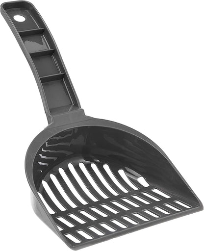Amazon Basics Durable Cat Litter Scoop with Holder, Hangs on Litter Box, Efficient Scooper3