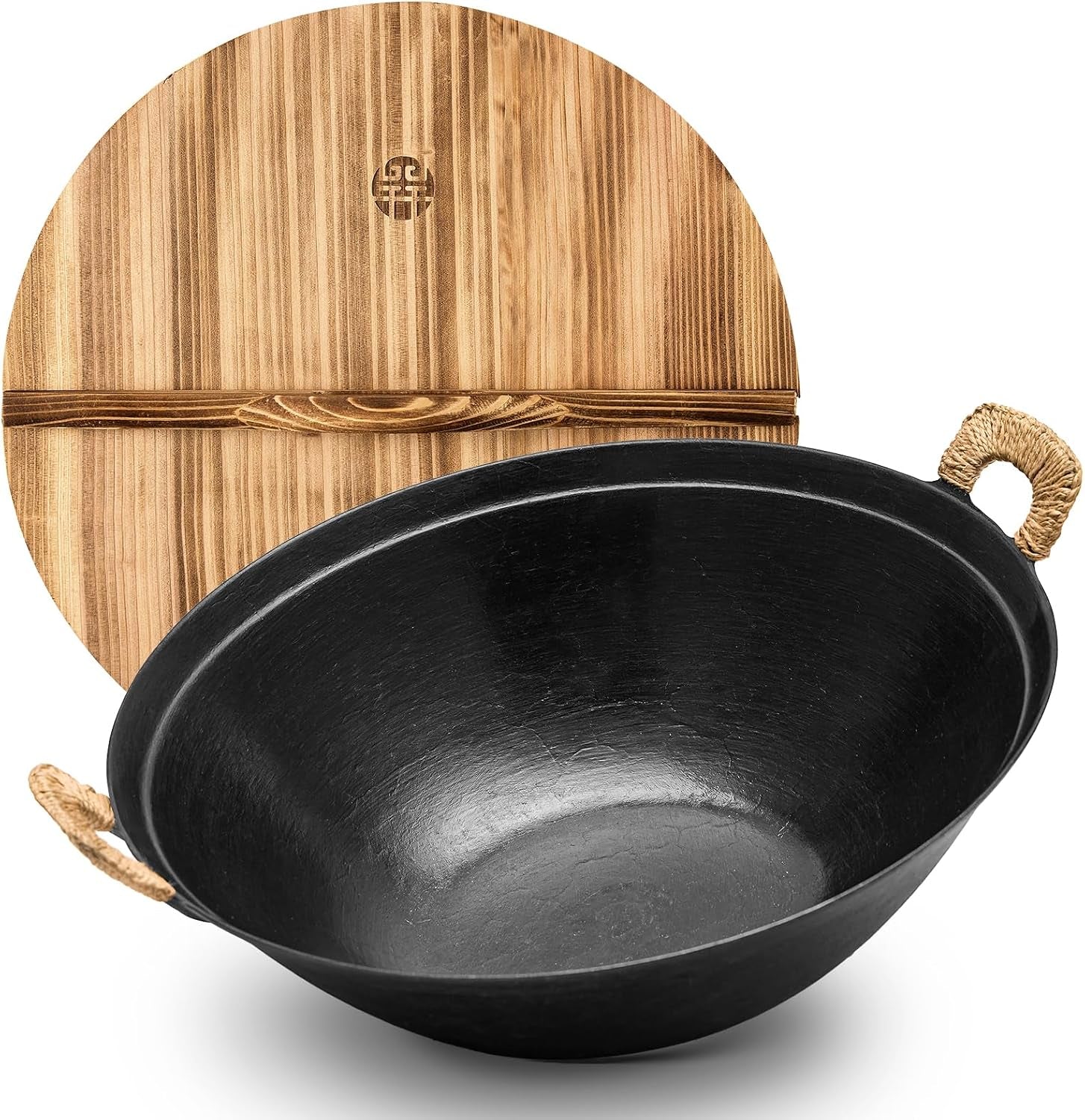 13-4-inch-cast-iron-wok-with-lid-flat-bottom-chinese-stir-fry-pan-uncoated-heavy-duty-wok-pan-for-induction-gas-electric-ceramic-stoves-dual-handles