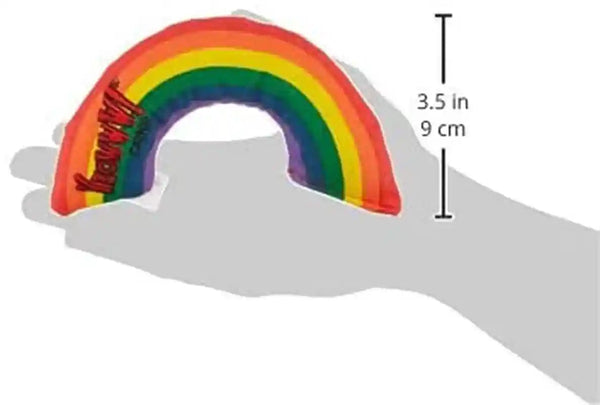 Yeowww! Catnip Rainbow Toy for Cats - Colorful Arch Shape - Durable Cotton Twill - Made in the USA - Stuffed with Organically Grown Catnip4