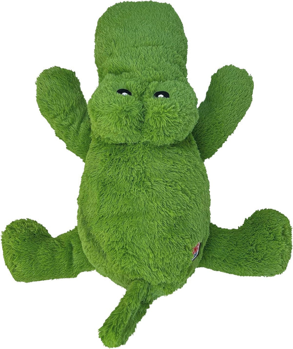 KONG - Cozie Ali Alligator - Indoor Cuddle Squeaky Plush Dog Toy - for Medium Dogs14