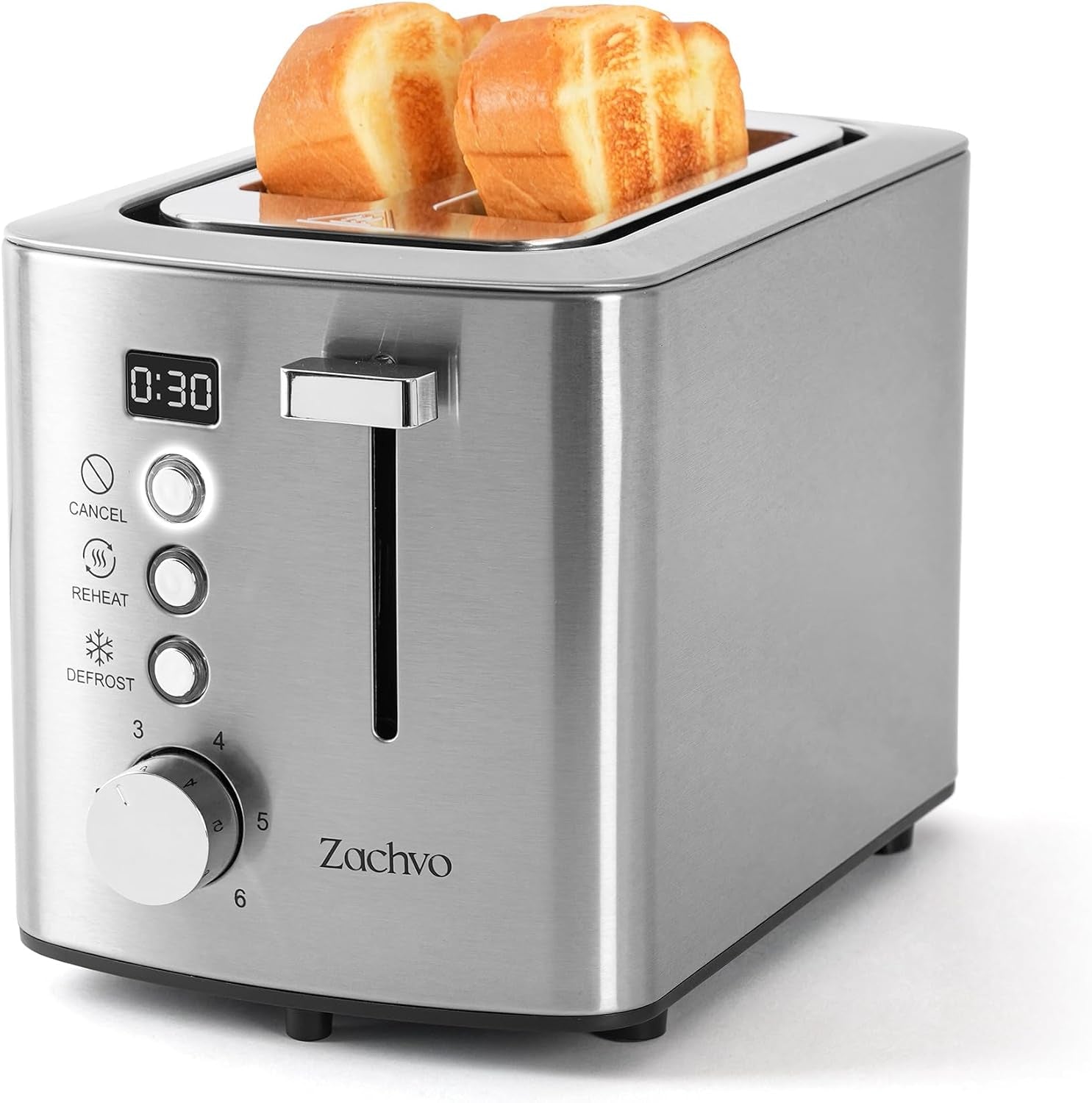 2-slice-toaster-with-countdown-timer-wide-slots-fits-thick-bread-bagel-6-browning-levels-defrost-reheat-cancel-removable-crumb-tray-compact-design-for-everyday-breakfast