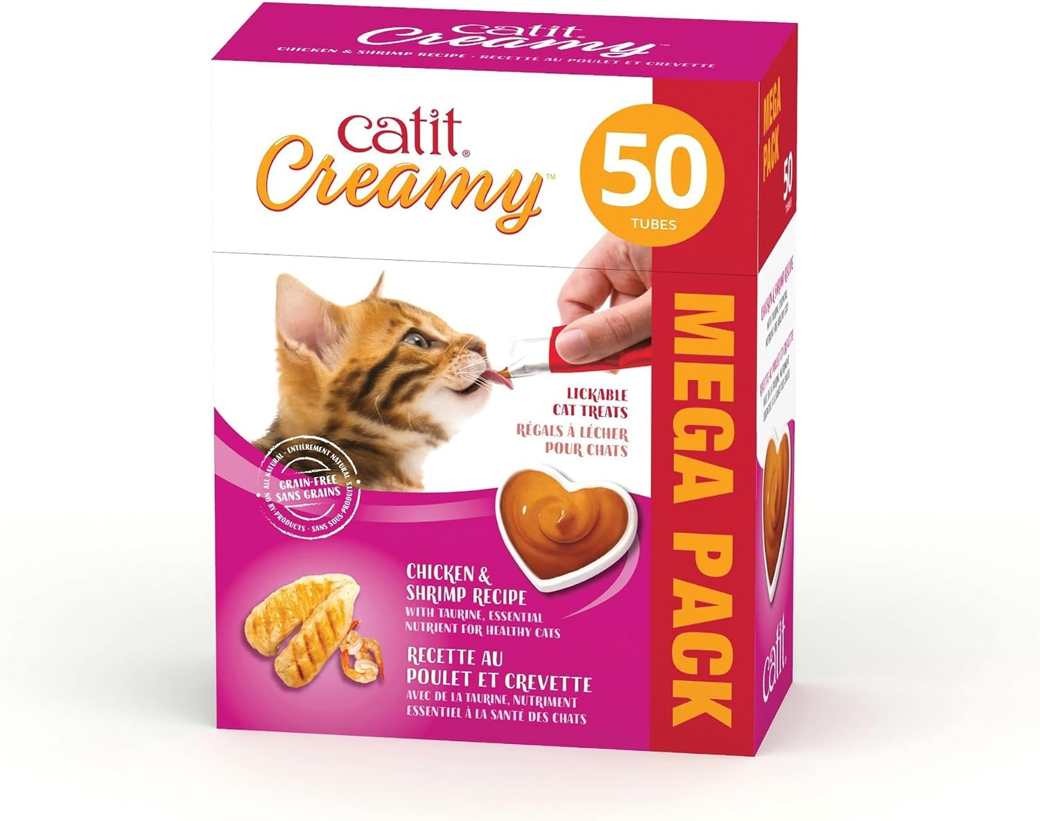 catit-creamy-lickable-cat-treat-hydrating-and-healthy-treat-for-cats-of-all-ages-assortment-72-pack