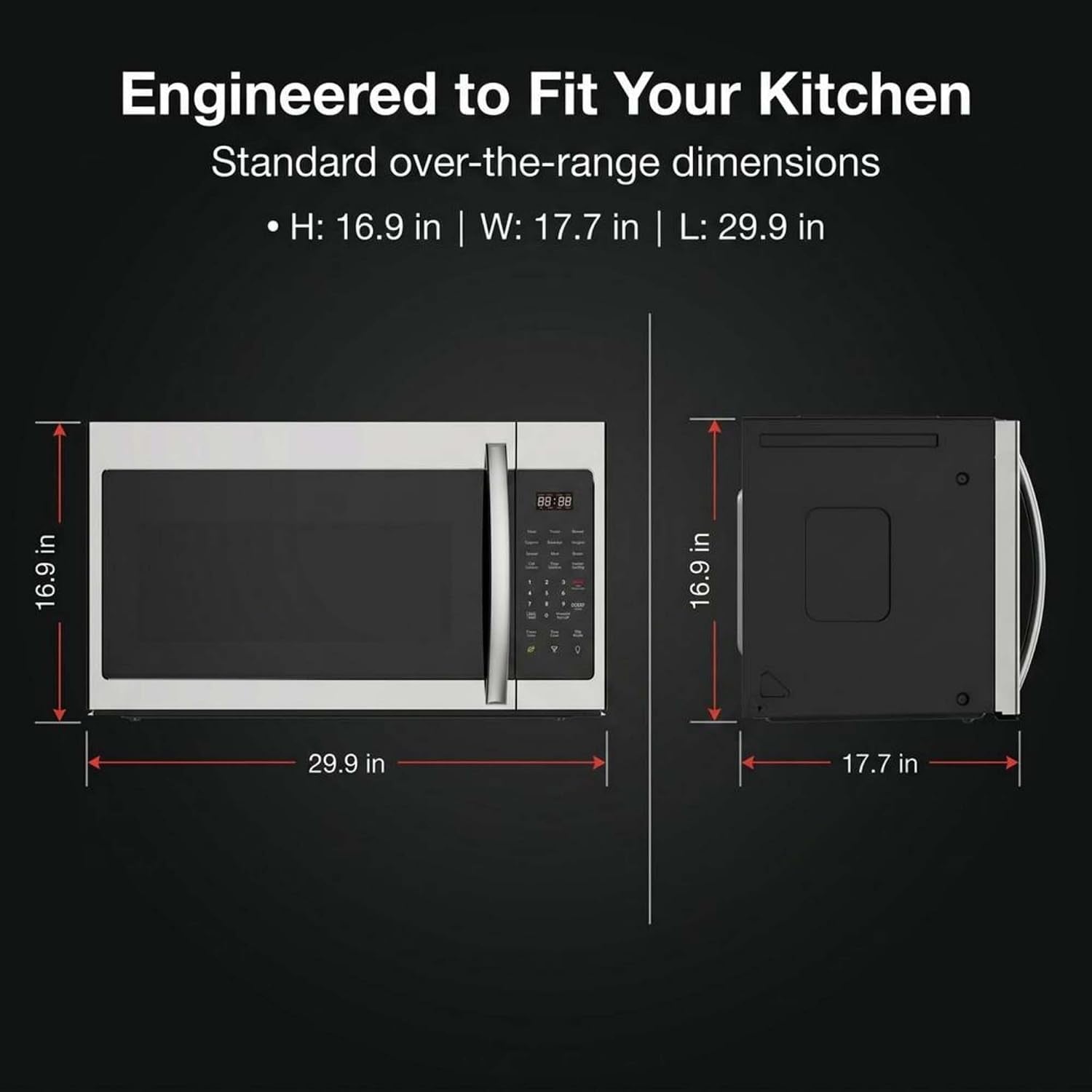 home-1-7-cu-ft-over-the-range-microwave-oven-1000w-stainless-steel-microwave-with-300-cfm-vent-fan-ductless-installation-led-display-auto-cook-presets-child-lock