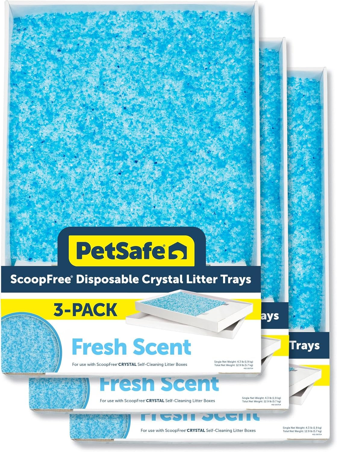 petsafe-scoopfree-self-cleaning-cat-litter-box-tray-refills-with-premium-blue-non-clumping-crystals-3-pack