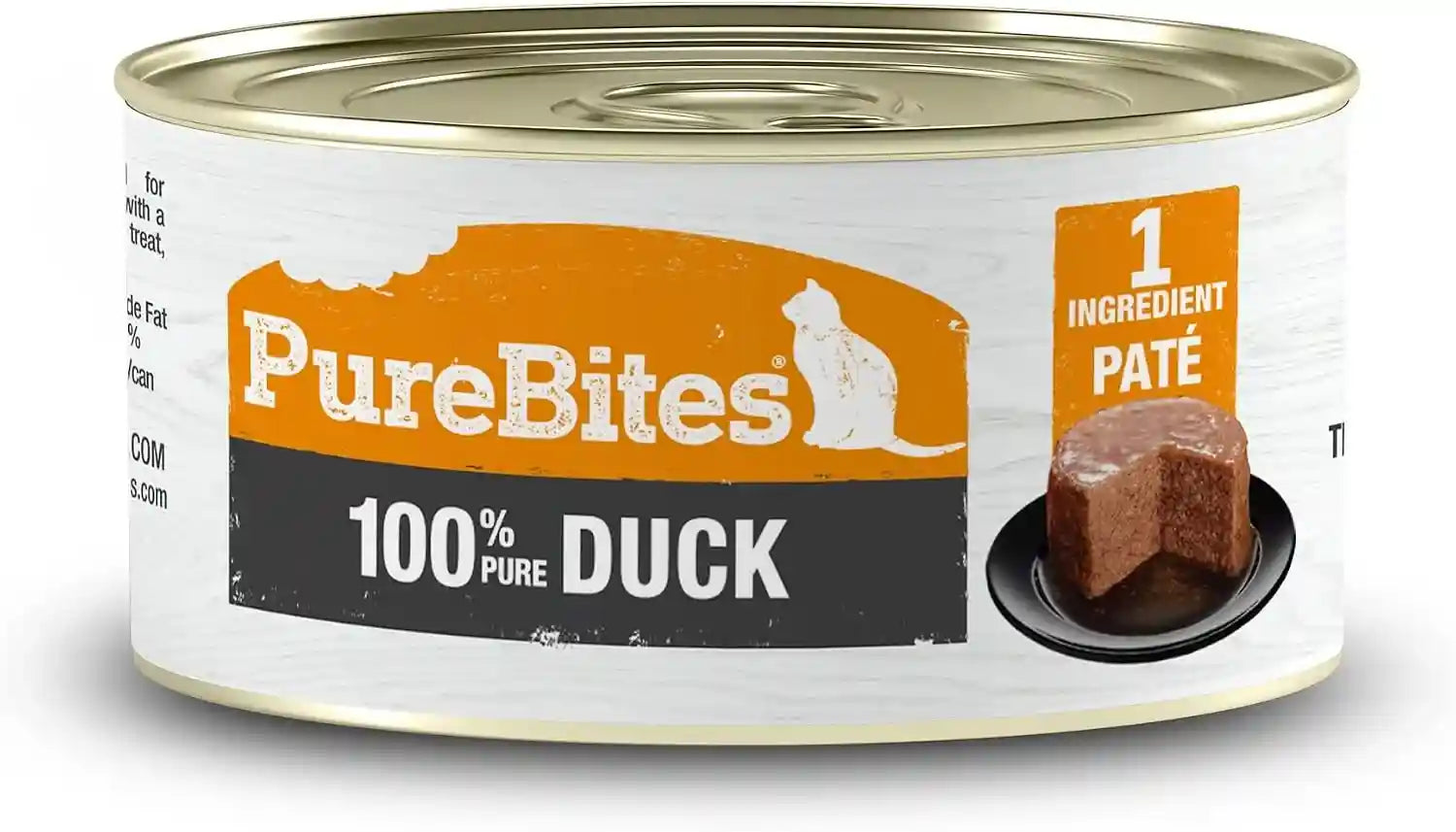 purebites-100-pure-duck-pate-cat-treat-2-5oz-can-only-1-ingredient-case-of-12