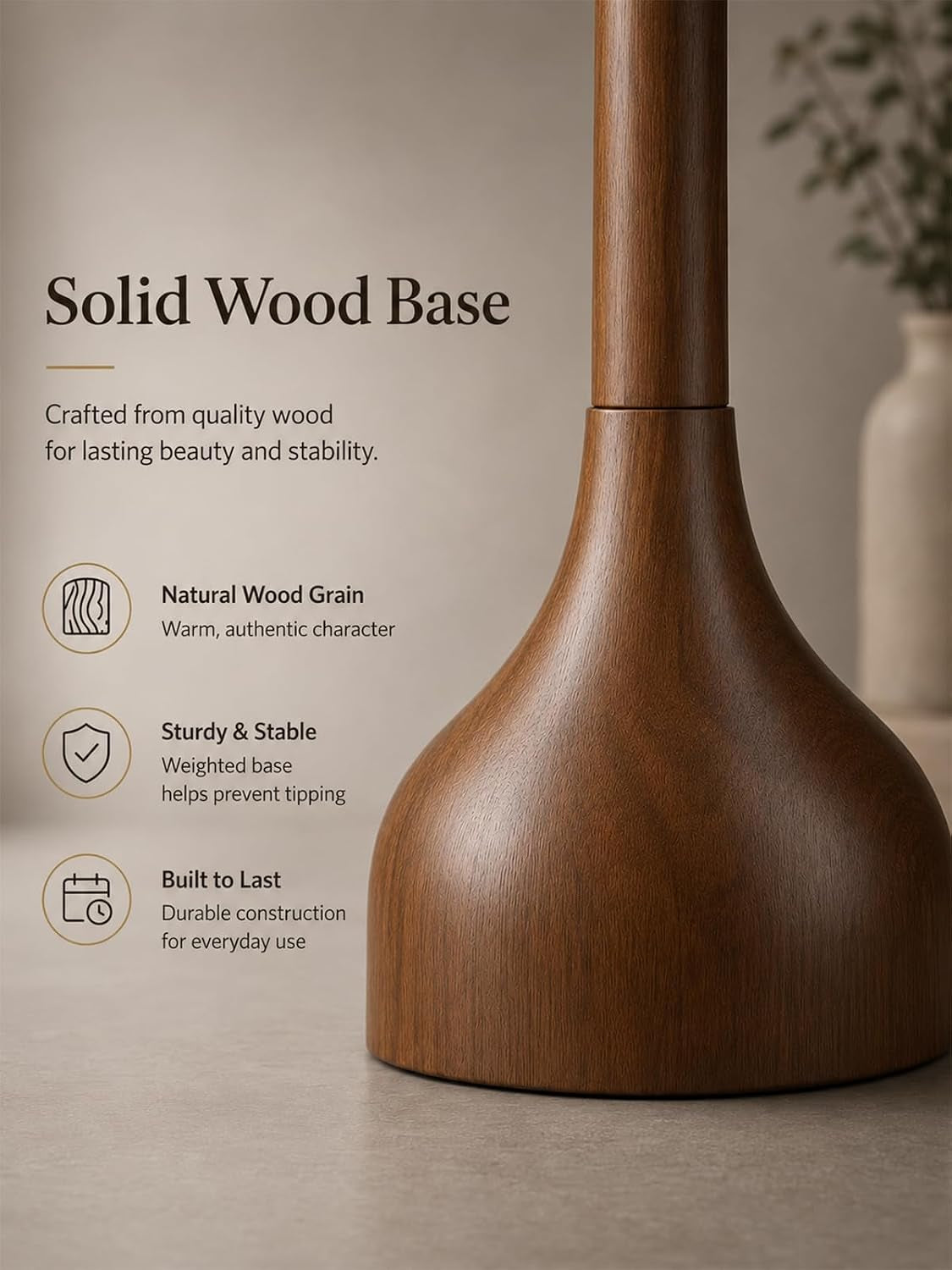 mid-century-modern-real-wood-floor-lamp-with-remote-2-shades-65-tall-sculptural-teardrop-base-foot-switch-stepless-dimming-3-color-temperatures-1h-timer-bulb-included
