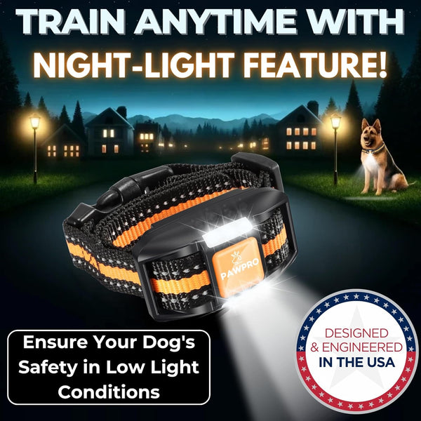Dog Shock Collar with Remote, Unmatched 4-Mile Range, Night-Light Mode, Training Guide Included, 124 Training Levels & 4 Modes, Beep Vibration Shock, Waterproof Rechargeable, Fits All Dogs (1 Collar)5